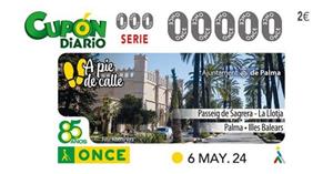 El ‘Cupó Diari’ de l’ONCE reparteix 35.000 euros a Santa Margarida i els Monjos. EIX