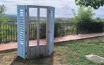 Porticó al mirador del parc de Sant Vicenç de Calders poble. Ajt. del Vendrell
