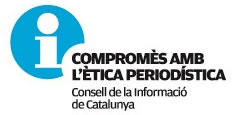 Segell de compromís ètic del Consell de la Informació de Catalunya Logotip FCIC