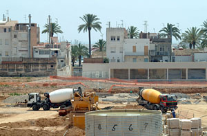 El grup Qualitat esta realitzant actualment les obres del l'Eixample de Mar. fdg/c. castro