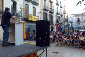 La Candidatura d'Unitat Popular es va presentar oficialment dissabte passat a Vilanova. FdG/Carles Castro