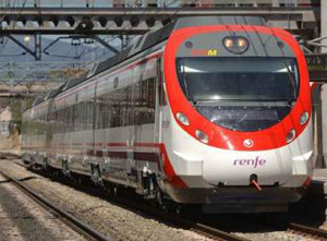 Un dels últims models dels trens de Rodalies