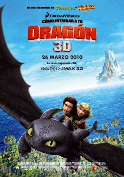 Cartell de CÓMO ENTRENAR A TU DRAGÓN