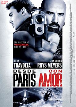 Cartell de DESDE PARIS CON AMOR