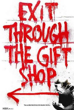 Cartell de EXIT THROUGH THE GIFT SHOP