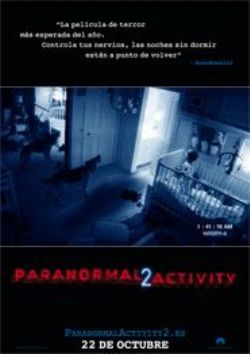 Cartell de PARANORMAL ACTIVITY II 