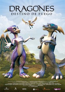 Cartell de DRAGONES, DESTINO DE FUEGO