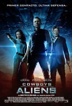 Cartell de COWBOYS & ALIENS