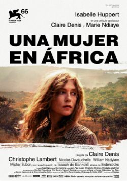 Cartell de UNA MUJER EN ÁFRICA