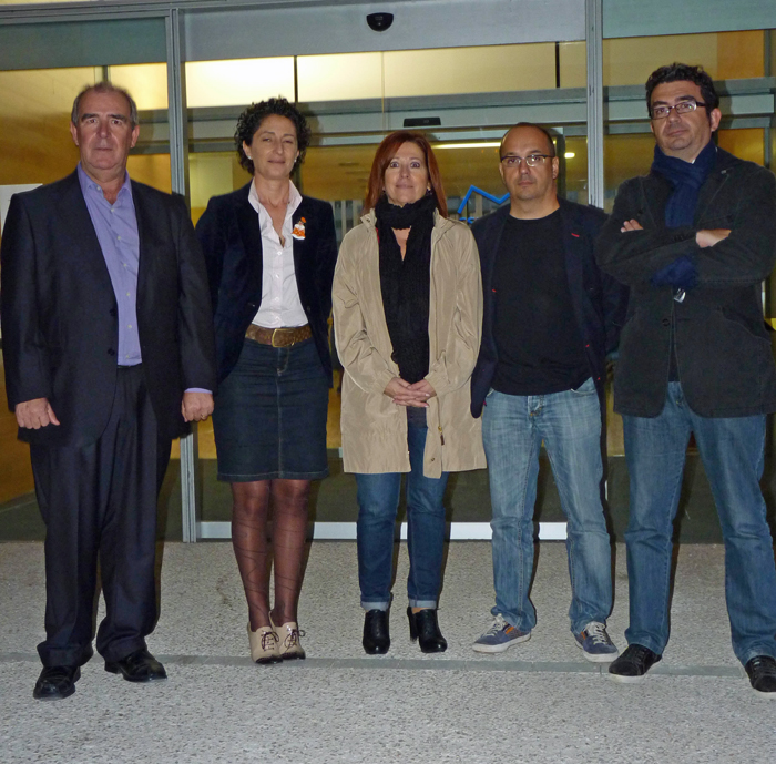 CiU. Montserrat Candini visita la Plataforma Centre Multiserveis de Vilanova