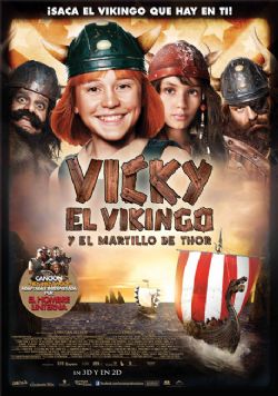 Cartell de VICKY EL VIKING I EL MARTELL D'EN THOR