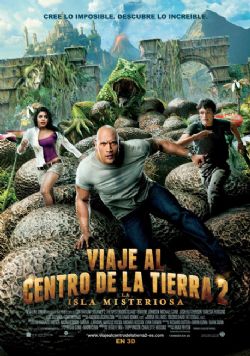 Cartell de VIAJE AL CENTRO DE LA TIERRA 2 – LA ISLA MISTERIOSA