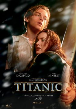 Cartell de  TITANIC 3D