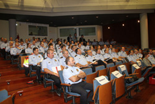 Ajt Vilanova i la Geltrú. Jornada de treball de policies locals i Mossos d'Esquadra al Garraf 