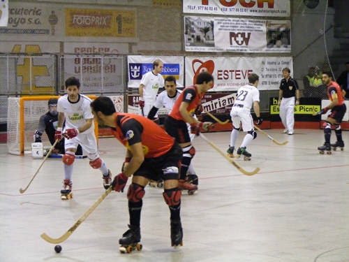 Detall del partit de vuitens de final / CEVendrell