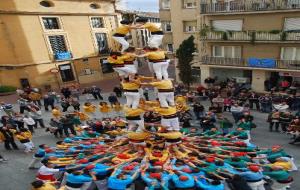 El cinc de set, màxim castell assolit a Terrassa pels Bordegassos