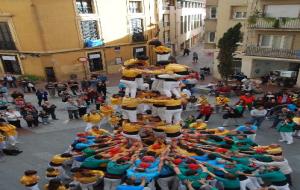 El cinc de set, màxim castell assolit a Terrassa pels Bordegassos