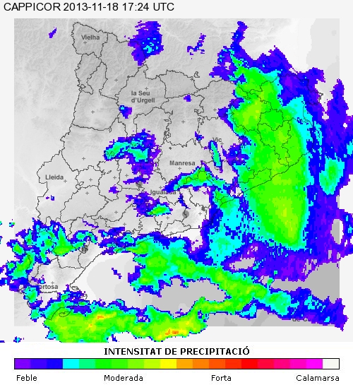 EIX. Més d'un centenar de trucades per la pluja al Garraf i l'Alt Penedès