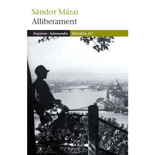 EIX. Portada de la novel·la Alliberament de Sandor Marai