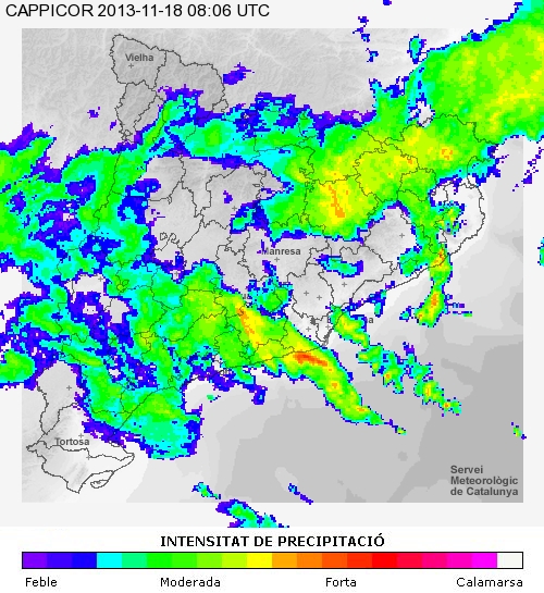 EIX. Protecció Civil manté l'alerta pel risc d'inundacions