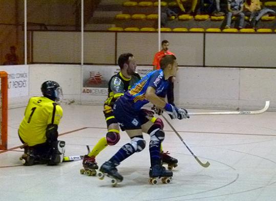 Eix. Aleix Córdoba, que va debutar a lOKlliga, guanyant-se la posició a larea igualadina