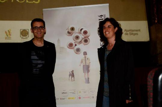 Festival de Sitges. Àngel Sala, durant la presentació del cartell de Sitges 2014