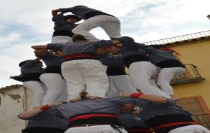 Els Castellers de les Roquetes a la Diada dels Brivalls de Cornudella