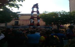 Els Xicots celebren amb el 3 de 8 els 15 anys de castells a Castellbisbal