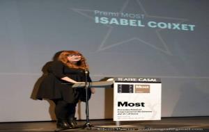 Isabel Coixet rep el premi MOST