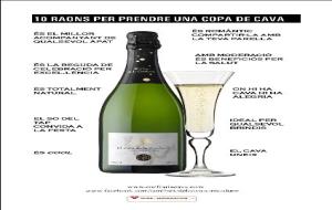 EIX. La Confraria del Cava troba deu bones raons per prendre una copa de cava 