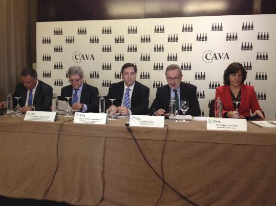 Generalitat de Catalunya. La presentació dels resultats econòmics del 2013 del sector del cava català