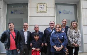 LAjuntament recupera la memòria històrica amb una placa a la Casa del Poble