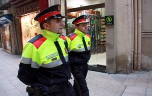 Eix. Patrulla dels mossos d'esquadra