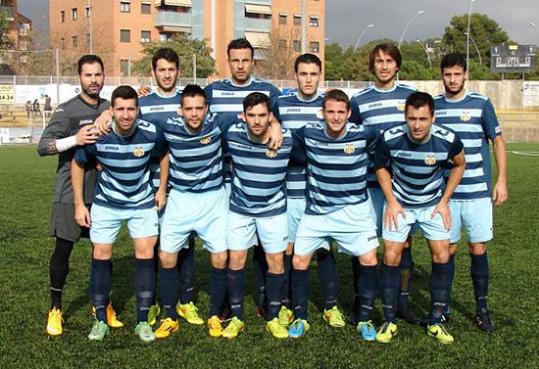 Pepe Fos. Plantilla del FC Vilafranca a Castelldefels