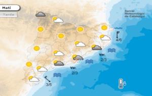 EIX. Protecció Civil demana prudència davant les pluges intenses previstes a partir de demà