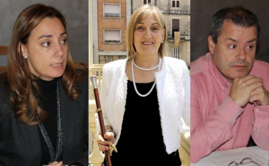 Eix. Susanna Mérida, Maria Rosell i Josep Maria Riba