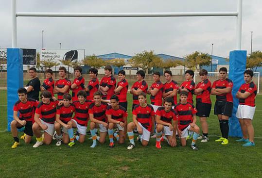 Combinat del Reus Deportiu-Sel Vilanova- Rugbi Nova Olivella. Eix