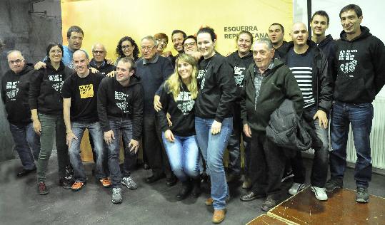 Constitució de la Secció Local d'ERC a Sant Cugat Sesgarrigues. Eix