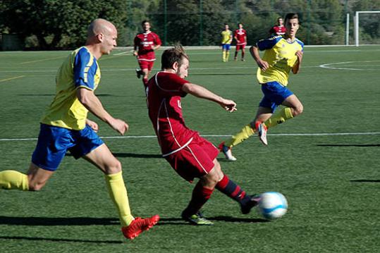 El Catllar CE - CF Suburense. Eix