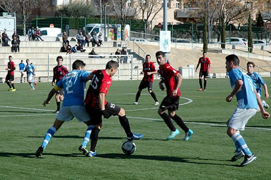 CF Suburense. Imatge del partit