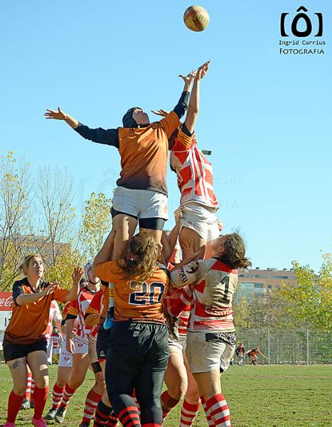 Partit del sènior femení del SEL Vilanova. Ingrid Currius (Manresa)