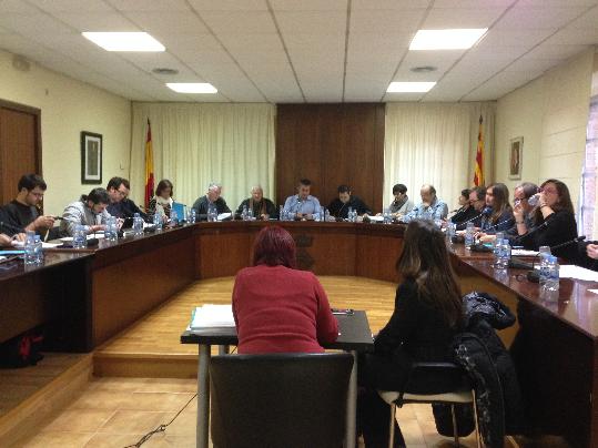 Ple municipal de Calafell. Ivet Carbajo