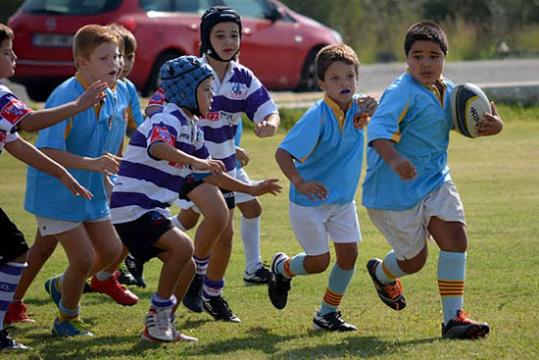 Trobada del SEL amb l’Escola del RC Tarragona. Eix