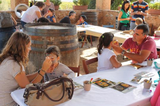 Un dia en família als Jardins de la Masia d’en Cabanyes