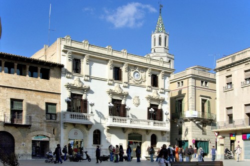 Ajuntament de Vilafranca. Eix