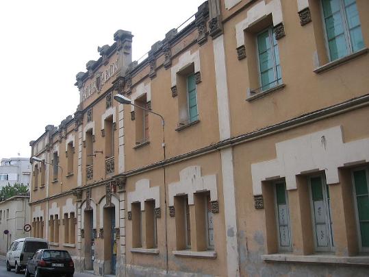 Antigues escoles de al Plaça Nova de Sant Sadurní. Ramon Filella