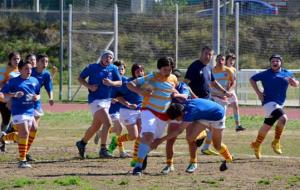 Imatge del partit dels cadets del SEL Vilanova