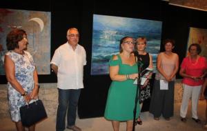 Inauguració oficial de les exposicions de Fires i Festes. Ajt Sant Sadurní d'Anoia