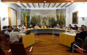 Ple municipal de Sant Sadurní d'Anoia. Ramon Filella