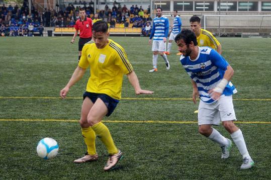 UE Castelldefels – CF Suburense. Eix